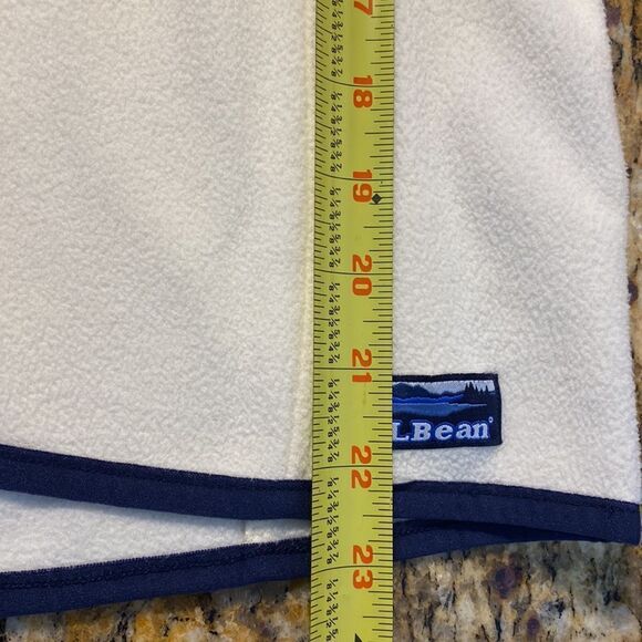 L.L. Bean Soft-Brushed Fitness Fleece Quarter-Zip Pullover Size SP - Picture 9 of 9